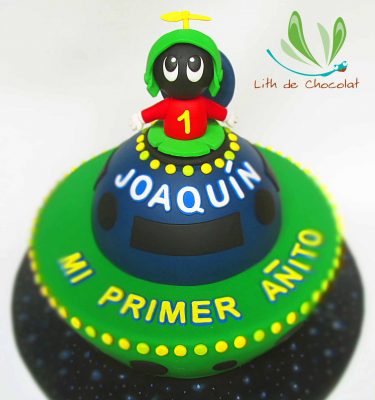 TORTA MARVIN EL MARCIANO