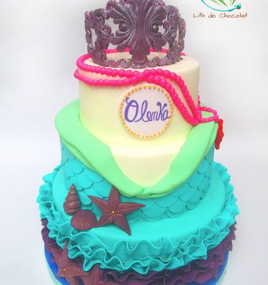 TORTA SIRENA 3 PISOS